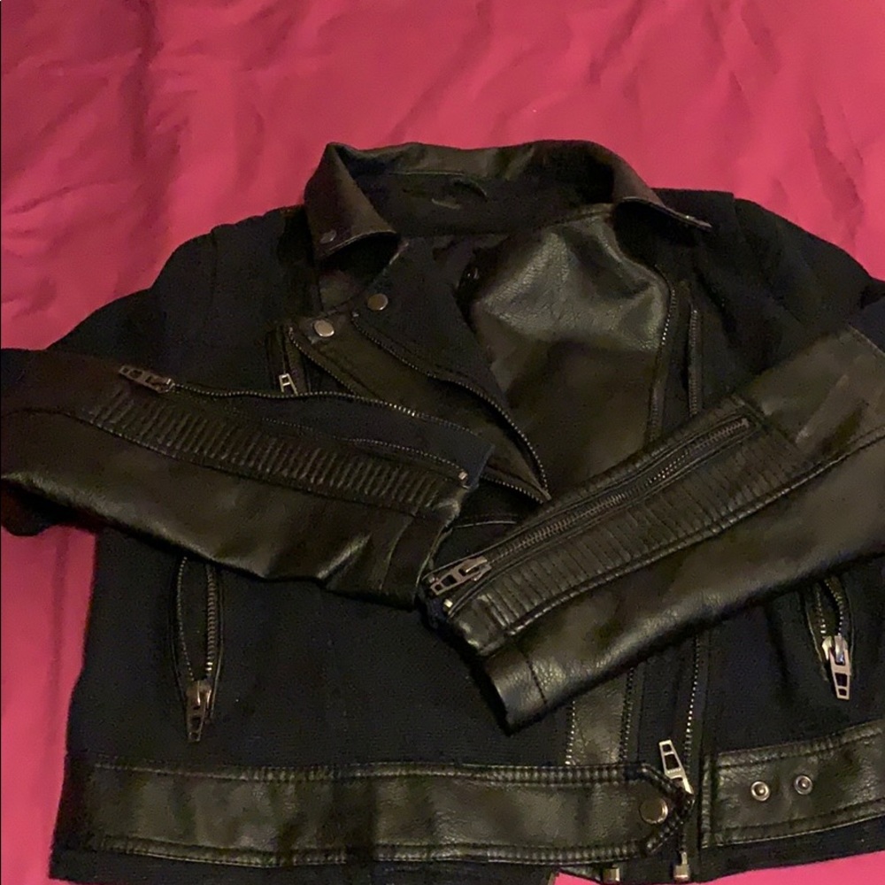 BLANC NYC BIKER JACKET